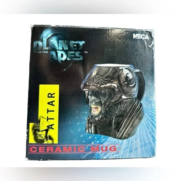 Planet of the Apes Attar Figural Ceramic Coffee Mug NECA Vintage 2001​​​​​​ - Picture 10 of 12